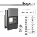 Каминная топка Hajduk Volcano FDTh Каминная топка Hajduk Volcano FDTh