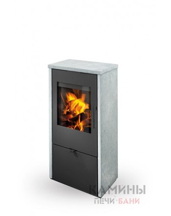 Печь-камин Romotop стальная Alpera F 02 камень