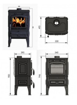 Печь Guca LAVA THERMO