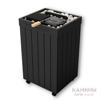 Паротермальная печь ФутуРус 10 кВт в металлической облицовке