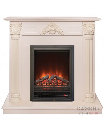 Электрокамин RealFlame Stefania WT с Eugene