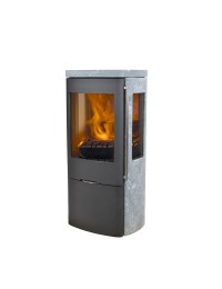Печь-камин Jydepejsen Senza Soapstone Sideglass
