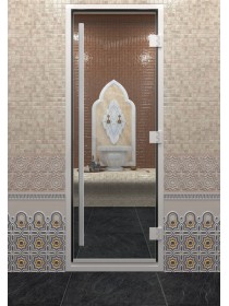 Дверь Doorwood Хамам Престиж Прозрачное