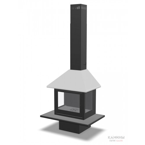 Закрытый фронтальный камин Traforart Vulcano