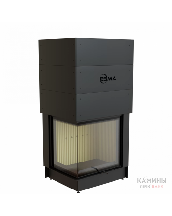 Каминная топка ТермоСфера 2С 57(44)/54-UP L