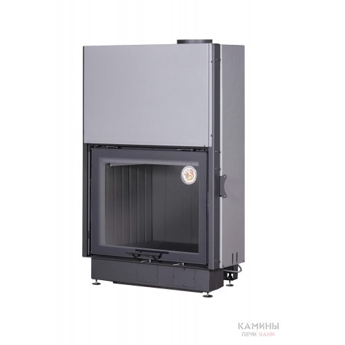 Каминная топка Экокамин ВЕГА 800 PB подовое горение принтинг черный шамот Каминная топка Экокамин ВЕГА 800 PB подовое горение принтинг черный шамот