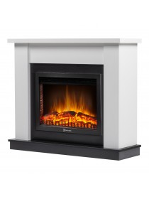 Каминокомплект: Очаг Electrolux EFP/P-2720RLS, портал Canto 25 белый