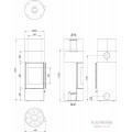 Печь-камин Defro Home Orion PLS 2.0 Печь-камин Defro Home Orion PLS 2.0
