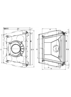 Каминная топка Austroflamm 65x51 K 2.0