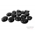 Декоративные керамические камни черные 14 шт (ZeFire) Декоративные керамические камни черные 14 шт (ZeFire)