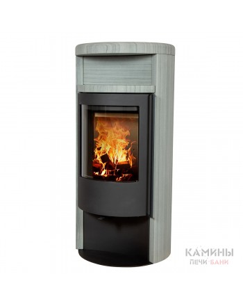 Печь-камин Jydepejsen Orion Grey Wood Sandstone Special