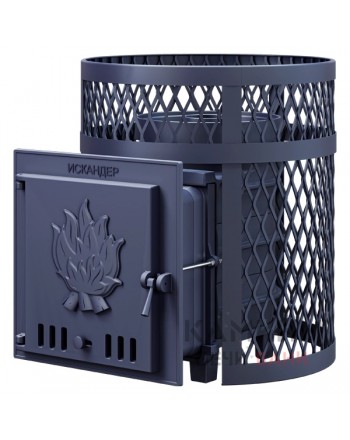 Печь Искандер 18 в сетке