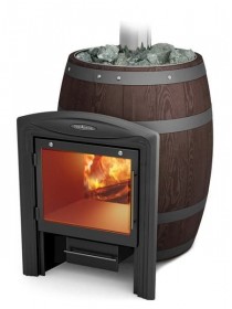 Печь Вариата Баррель Inox