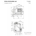 Каминная топка ECKA 50/35/45Wh с водяным контуром Каминная топка ECKA 50/35/45Wh с водяным контуром