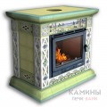 Изразцовый камин Билибин КимрПечь центральный Художественный