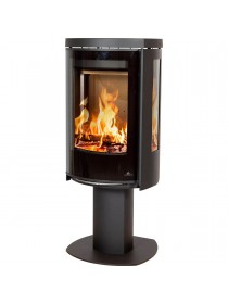 Печь-камин Jydepejsen Cozy Modern Base Sideglass