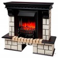 Электрокамин Stone AO с очагом Fobos Lux BL S