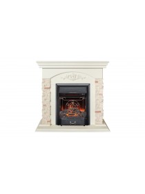 Электрокамин Neapolis WT с очагом Majestic Lux Black