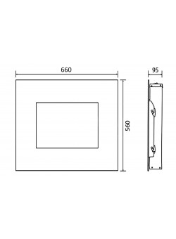 Электрокамин Electrolux EFP/W - 1100ULS