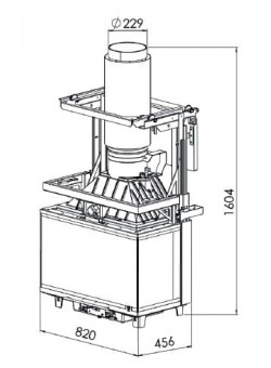 Топка Cheminees Philippe 791-3V PR