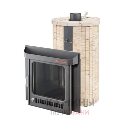 Печь для бани Ферингер Малютка ПФ до 18 м3 окаменевшее дерево Печь для бани Ферингер Малютка ПФ до 18 м3 окаменевшее дерево