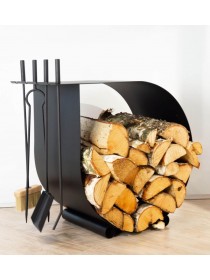Дровница Alpha с аксессуарами