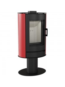 Печь-камин KOZA/AB/S/N/DR/KAFEL/Czerwony