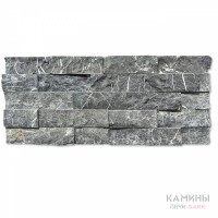 Плитка из "Мрамора" (черный) рваный камень