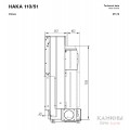 Каминная топка Hoxter HAKA 110/51h Каминная топка Hoxter HAKA 110/51h