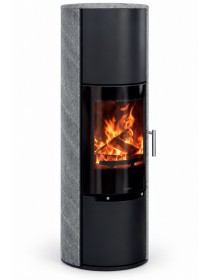 Дровяная печь-камин Ember H2 FG Serpentino