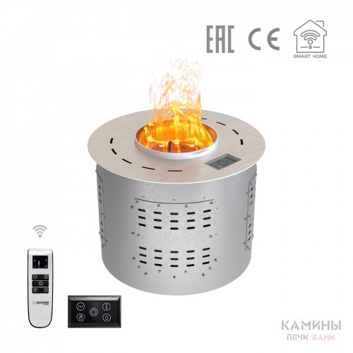 Паровой электрокамин Airtone VEPO ROUND 400 Паровой электрокамин Airtone VEPO ROUND 400