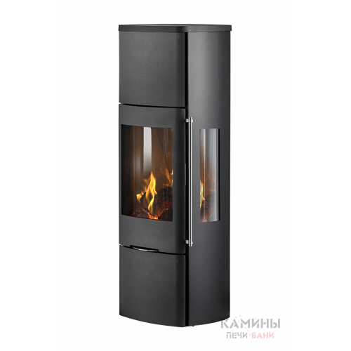 Печь-камин Jydepejsen Senza High с боковым стеклом Печь-камин Jydepejsen Senza High с боковым стеклом