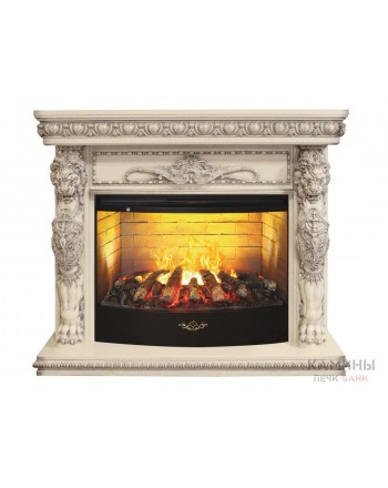 Электрокамин RealFlame Romano 33 WT с FireStar 33 3D