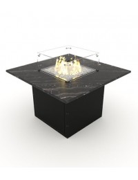 Стол-камин газовый квадратный Openfire