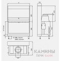 Каминная топка KFD Linea H 1050 4.0