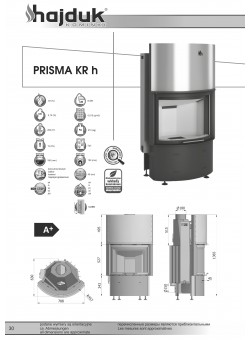 Каминная топка Hajduk Prisma KRh