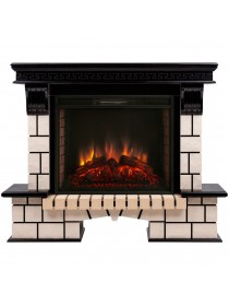 Электрокамин Stone 26 AO с очагом Epsilon 26