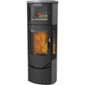 Печь-камин Lotus PRIO 7M Indian Night - with side glass panel Печь-камин Lotus PRIO 7M Indian Night - with side glass panel