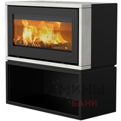 Печь-камин Lotus Style 470W Limestone