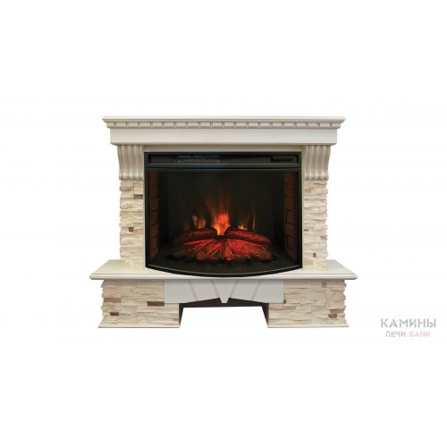 Электрокамин Sorento 33 WT c FireSpace 33 S IR