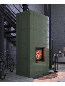 Изразцовый камин Military