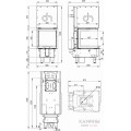 Каминная топка Defro Home Intra XS U G Каминная топка Defro Home Intra XS U G