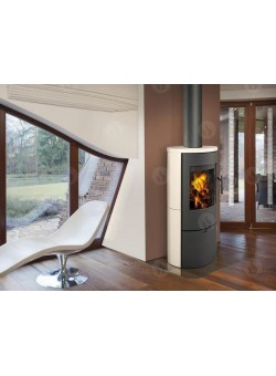 Печь-камин Romotop стальная Evora 01 керамика