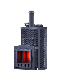 Печь Авангард ЗК 40 (П2) Ураган в сетке