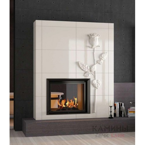 Изразцовый камин Роза от Kafel-Kar Изразцовый камин Роза от Kafel-Kar