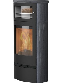 Печь-камин Lotus Jubilee 35 Indian Night with cooking section
