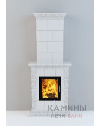 Изразцовый камин Афины
