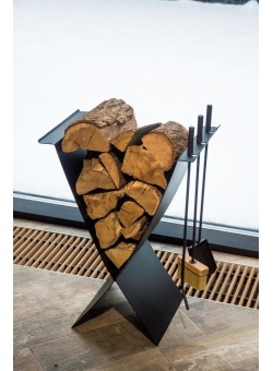 Дровница Ex с аксессуарами