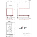 Каминная топка АСТОВ П3С 53(84)57 Каминная топка АСТОВ П3С 53(84)57