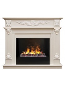 Электрокамин RealFlame Philadelphia 26 WT 3D Cassette 630 + Black вставка